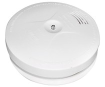 Detector de humo, alarma 85db, alimentación con pilas, EUROBRIC 2000.