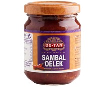 Salsa picante condimentada a base de lombok frescos SAMBAL OELEK GO-TAN 100 g.