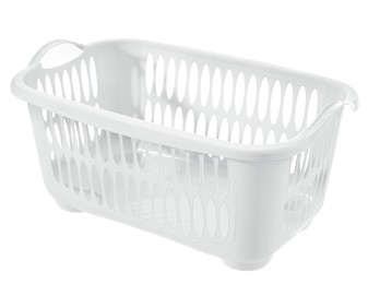 Cesta de plástico para ropa, 33,5l. PRODUCTO ECONÓMICO ALCAMPO. Cesta de plástico para ropa, 33,5l. PRODUCTO ECONÓMICO ALCAMPO.