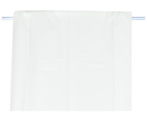 Cortina de ducha 180x200cm. de PEVA color blanco, PRODUCTO ECONÓMICO ALCAMPO.
