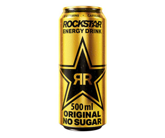 Bebida energética sin azúcar ROCKSTAR 500 ml. Bebida energética sin azúcar ROCKSTAR 500 ml.