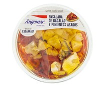 Ensalada de bacalao y pimientos asados ANGOMAR 180 gr.