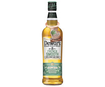 Whisky blended destilado, envejecido (8 años) y embotellado en Escocia con un toque de manzana y cítricos DEWARS Frech smooht botella de 70 cl.
