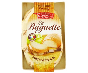 Queso de pasta blanda LA BAGUETTE 200 g. Queso de pasta blanda LA BAGUETTE 200 g.