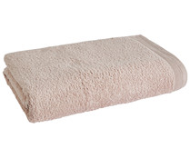 Toalla de ducha 100% algodón color beige, 360g/m² ACTUEL.