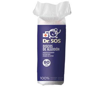 Algodón discos 80 uds