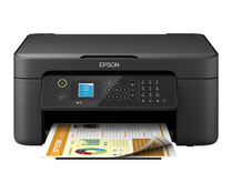 Impresora multifunción EPSON WorkForce WF-2910DWF, WiFi, imprime, copia y escanea, pantalla LCD, impresión doble cara.