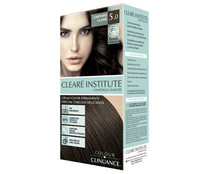 Crema de color permanente para cabellos delicados, tono 5.0 Castaño claro CLEARÉ INSTITUTE.