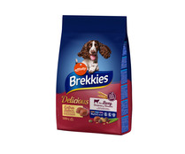 Comida para perros seca con buey, verduras y cereales BREKKIES 7,25 kg.