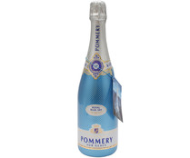 Champagne de verano POMMERY Royal blue sky botella de 75 cl.