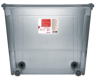 Caja multiúsos con ruedas 67 litros Caja multiúsos con ruedas 67 litros