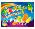Mini polos sin gluten, con formas de fantasmas de diferentes sabores y colores PIRULO Fantasmikos 15 x 15 ml.