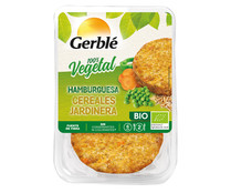 Hamburguesas de cereales ecológicas GERBLÉ 160 g.
