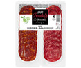 Salchichón y chorizo 2 x 40 g