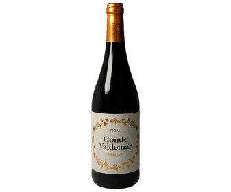 Vino tinto reserva botella de 75 centilitros Vino tinto reserva botella de 75 centilitros
