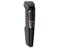 Set de arreglo personal 8 en 1 PHILIPS MG3730/15, uso sin cable, 6 peines guía, 2 cabezales.