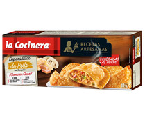 Empanadillas de pollo con champiñón LA COCINERA Recetas artesanas 10 uds.