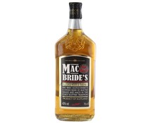 Whisky blended madurado, mezclado y embotellado en Escocia MACBRIDE'S botella de 70 cl.