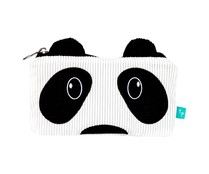 Estuche portatodo con diseño Oso Panda, cierre de cremallera, PRODUCTO ALCAMPO, 21x12x5cm.