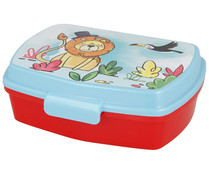 Sandwichera portameriendas infantil, diseño animales, STOR.