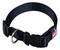 Collar de nylon regulable color negro mediano-grande talla 35 ARPPE 1 ud. 