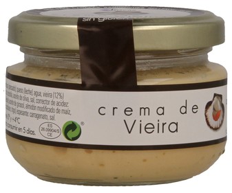 Crema de vieira 100 gramos Crema de vieira 100 gramos