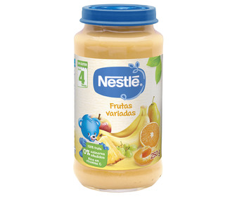 Tarrito de fruta variada, a partir de 4 meses NESTLÉ 250 g. Tarrito de fruta variada, a partir de 4 meses NESTLÉ 250 g.