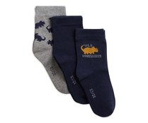 Lote de 3 pares de calcetines para niño IN EXTENSO, talla 27/30.