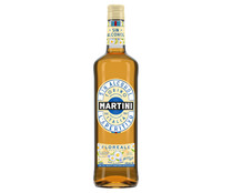 Aperitivo sin alcohol, ligero y floral con notas de artemina y manzanilla romana MARTINI Floreale botella de 75 cl.
