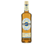 Aperitivo sin alcohol, ligero y floral con notas de artemina y manzanilla romana MARTINI Floreale botella de 75 cl.