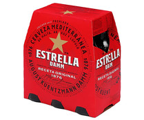 Cerveza ESTRELLA DAMM pack 6 uds. x 25 cl.