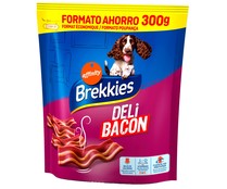 Bocaditos con sabor a bacon para perros adultos BREKKIES DELI BACON 300 gr,