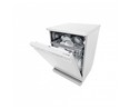Lavavajillas LG DF242FW, capacidad 14 servicios, clasificación energética D, H: 85cm, A: 60cm, F: 60cm.