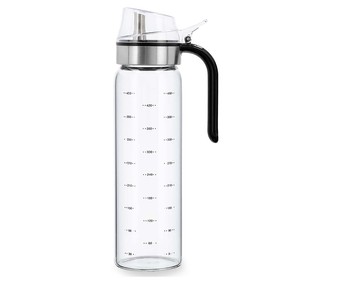 Aceitera de borosilicato de 0,45 litros de capacidad, QUID Camel. Aceitera de borosilicato de 0,45 litros de capacidad, QUID Camel.