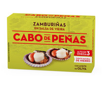 Zamburiñas en salsa vieira CABO DE PEÑAS 65 g.