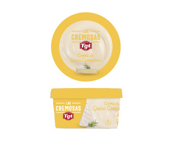 Crema de queso para untar Camembert TGT LAS CREMOSA 125 g.