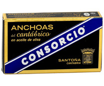 Anchoa cantábrico en aceite de oliva serie oro CONSORCIO 53 gr.