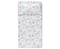 Tríptico para cuna estampado, INTERBABY Dino.