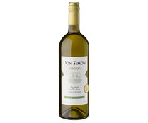 Vino blanco verdejo de mesa sin denominación de origen DON SIMÓN botella de 1 l.