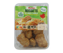 Nuggets vegetales a base de proteína de trigo y cebolla PRODUCTO ALCAMPO Veggie 200 g.