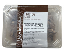 Almendras con piel, tostadas y sin sal añadida FRUMESA 200 g.