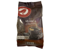 Café en grano 100 % Arábica PRODUCTO ALCAMPO 500 g.