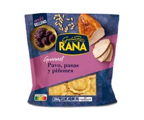 Pasta fresca al huevo rellena de pavo, pasas y piñones RANA Gourmet 250 g.