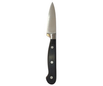 Cuchillo pelador/mondador con hoja de acero inoxidable de 9cm y mango forjado, ACTUEL.                                                                                                     