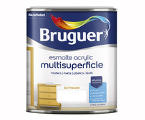 Esmalte acrylico satinado de color gris, AKZO NOBEL.