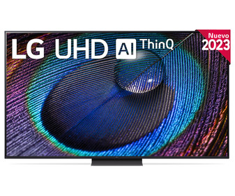 Televisión 165,1 cm (65") LED LG 65UR91006LA 4K HDR10, SMART TV, WIFI, TDT T2, USB reproductor y grabador, 3HDMI, 60HZ. Televisión 165,1 cm (65") LED LG 65UR91006LA 4K HDR10, SMART TV, WIFI, TDT T2, USB reproductor y grabador, 3HDMI, 60HZ.