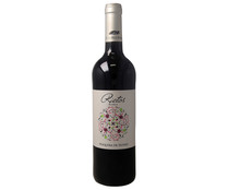 Vino tinto roble con denominación de origen Ribera del Duero RIETOS botella de 75 cl.