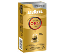 Café Arábica en cápsulas compatibles con Nespresso, Intensidad 5, LAVAZZA 10 uds. 55 g.