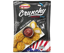 Palomitas de pollo crujientes con salsa barbacoa FRIPOZO Crunchy de El Pozo 300 g.