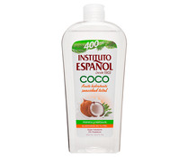Aceite corporal de coco con acción super hidratante INSTITUTO ESPAÑOL 400 ml.